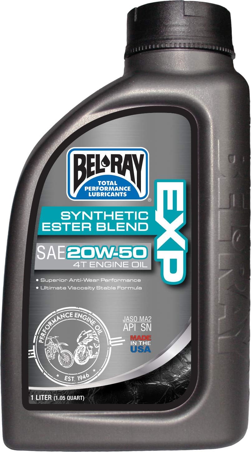 BEL-RAY 99131 4T EXP 20W-50 X1L Semi-Synthetic API SN/JASO MA2