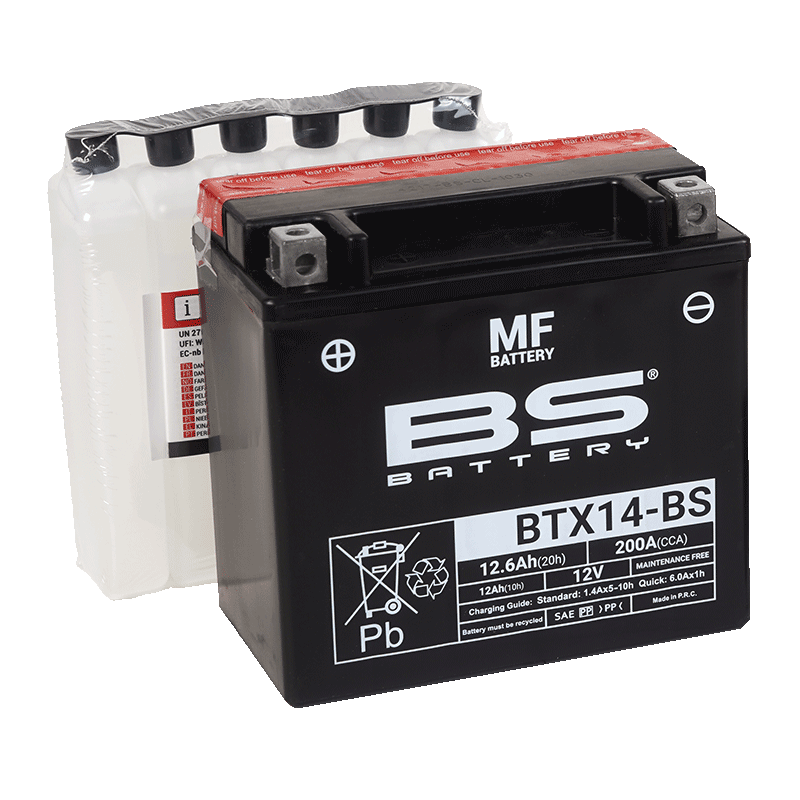 BS Battery BTX14-BS