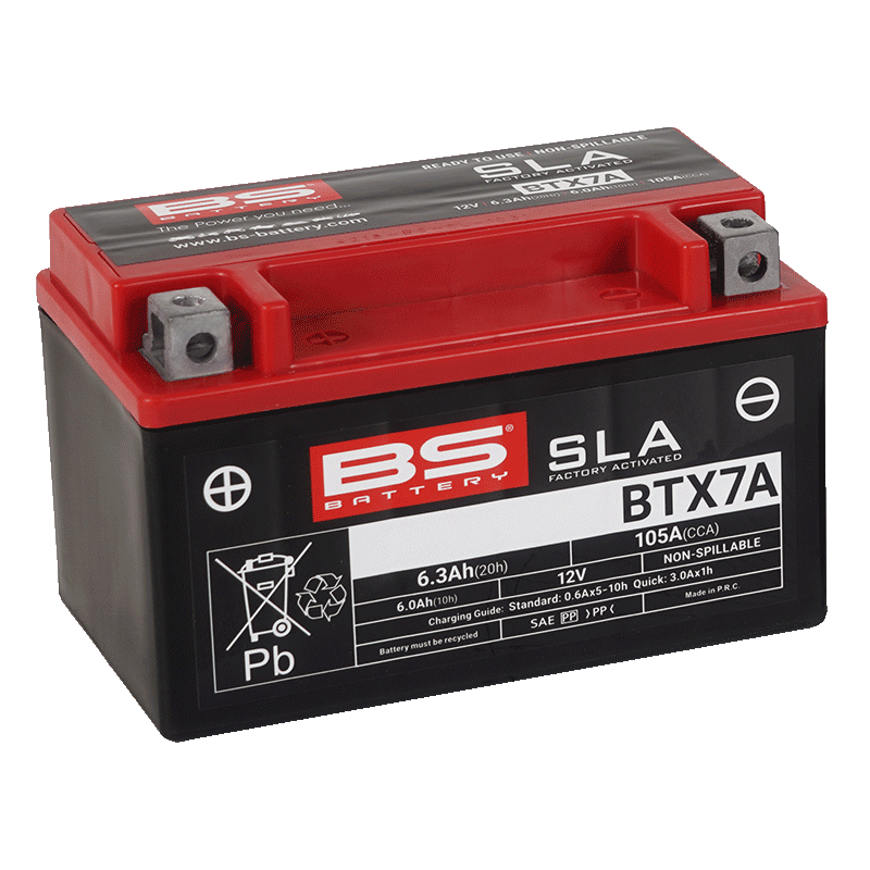 BS Battery BTX7A SLA