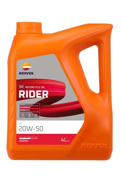 Repsol RIDER 4T 20W-50 4L