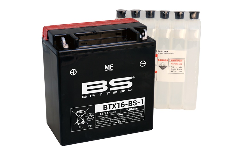BS Battery BTX16-BS-1