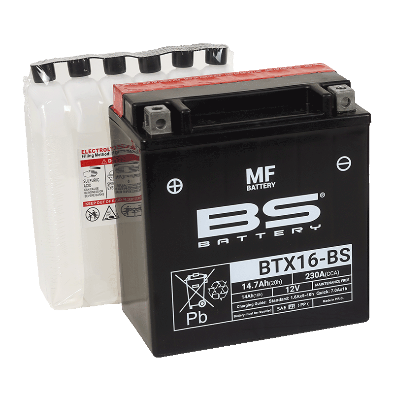 BS Battery BTX16-BS