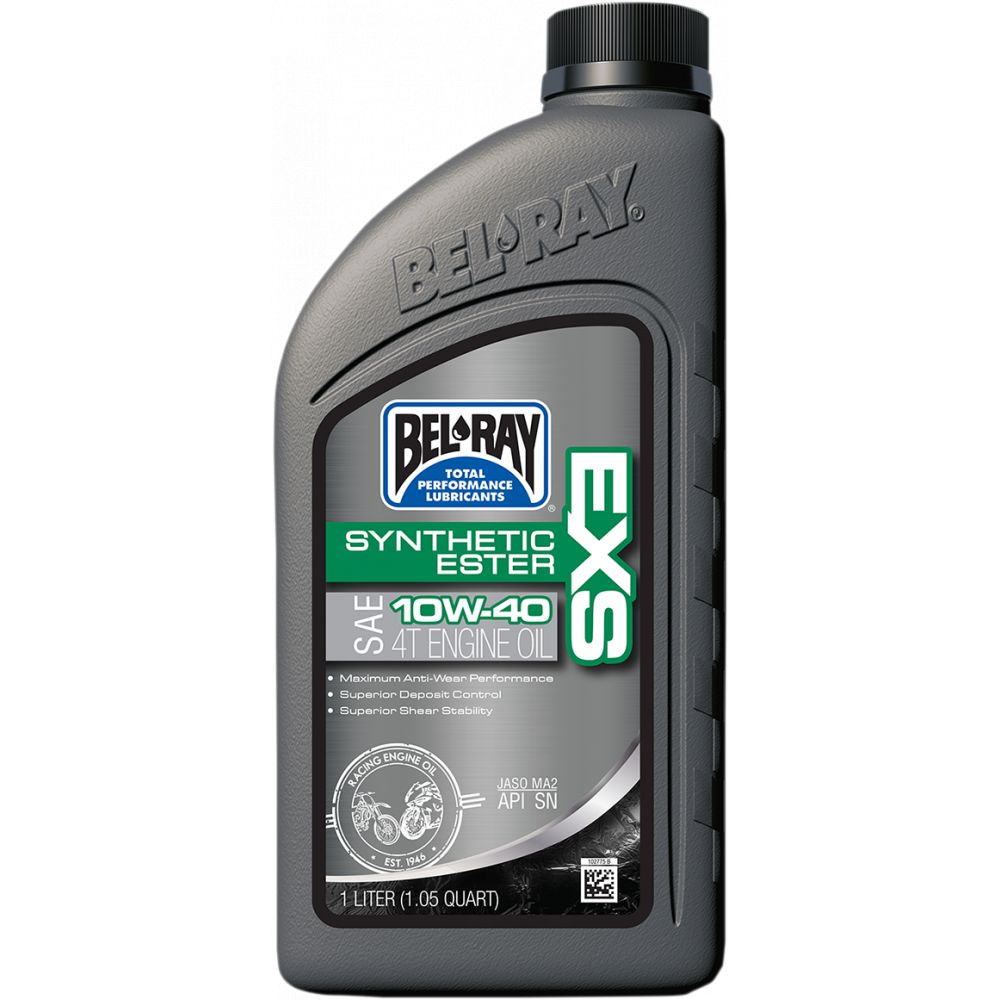 BEL-RAY 99161 4T EXS 10W-40 X1L 100% API SN/JASO MA2