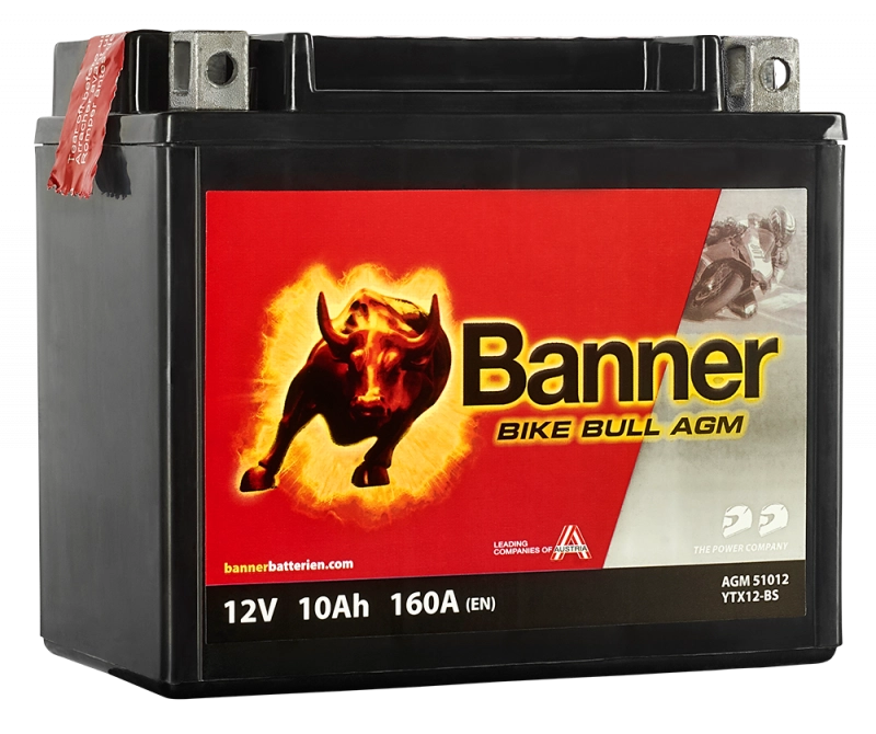 Banner Bike Bull AGM AGM 510 12 / BTX12-BS - YTX12-BS
