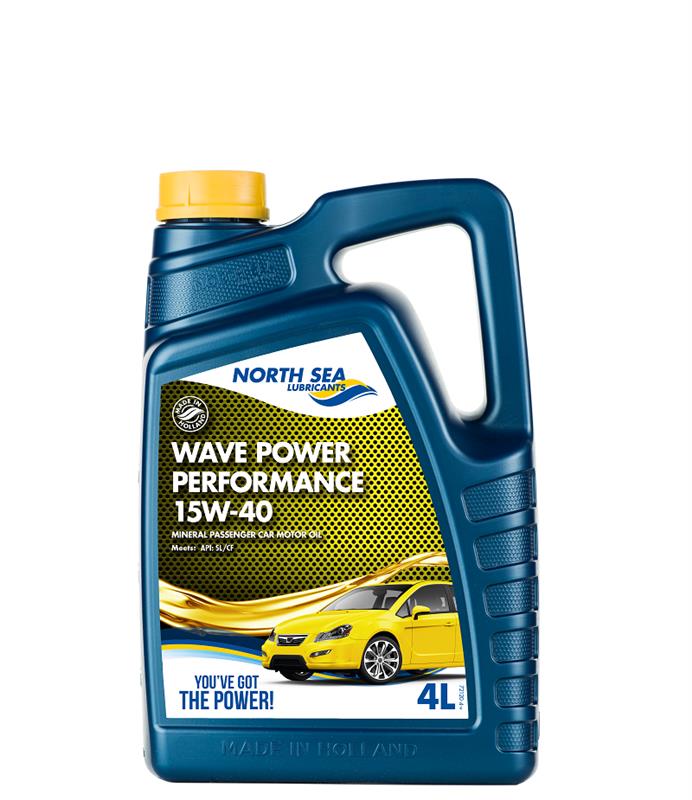 North Sea Lubricants WAVE POWER PERFORMANCE 15W40 4L