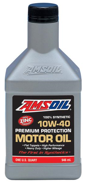 AMSOIL Premium Protection 10W-40 100% Synthetic Motor Oil