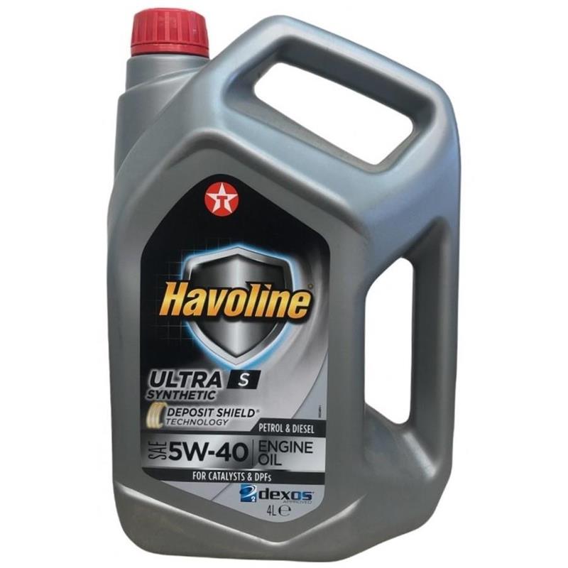 TEXACO HAVOLINE ULTRA S 5W40 4L