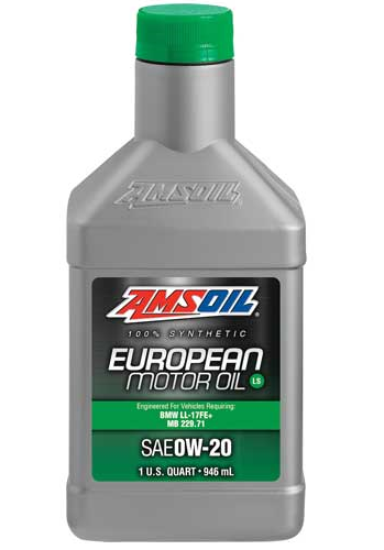 AMSOIL SAE 0W‑20 LS 100% Synthetic European Motor Oil