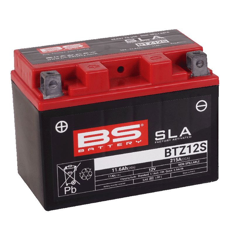 BS Battery BTZ12S SLA