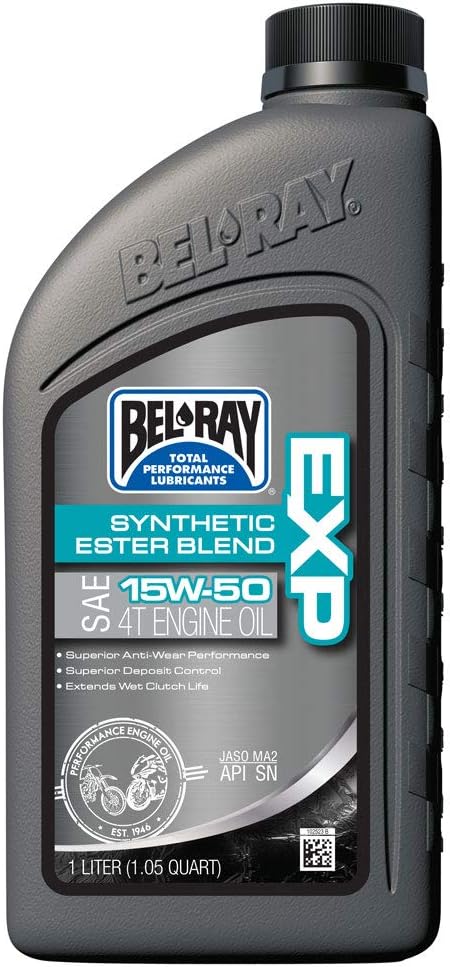 BEL-RAY 4T EXP 15W-50 X1L Semi-Synthetic API SN/JASO MA2