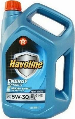 TEXACO HAVOLINE ENERGY 5W30 4L