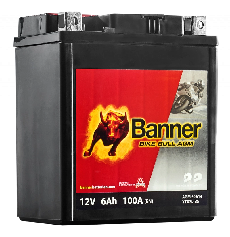 Banner Bike Bull AGM 506 14 / BTX7L-BS - YTX7L-BS