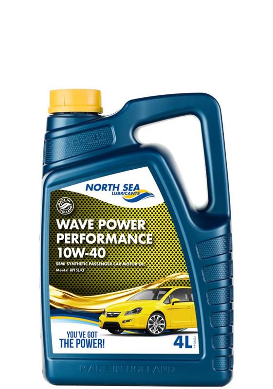 North Sea Lubricants WAVE POWER PERFORMANCE 10W40 4L