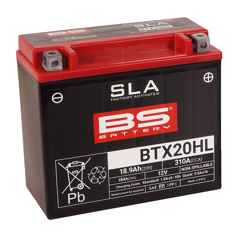 BS Battery BTX20HL SLA
